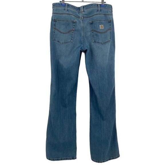 Carhartt Original Fit Bootcut Jeans Size 10 - Picture 6 of 9